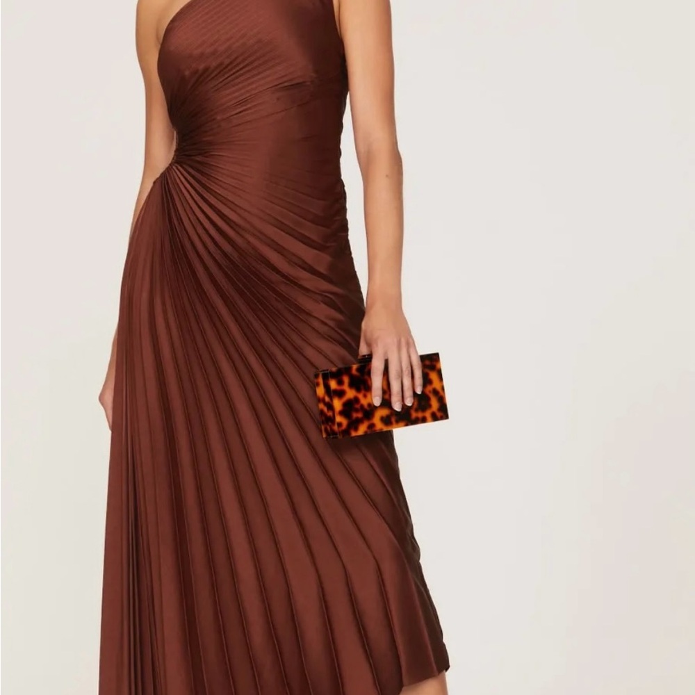 A.L.C. Pleated with cut out Delfina NWT dress Sz 8 Retail $695 Gorgeous!